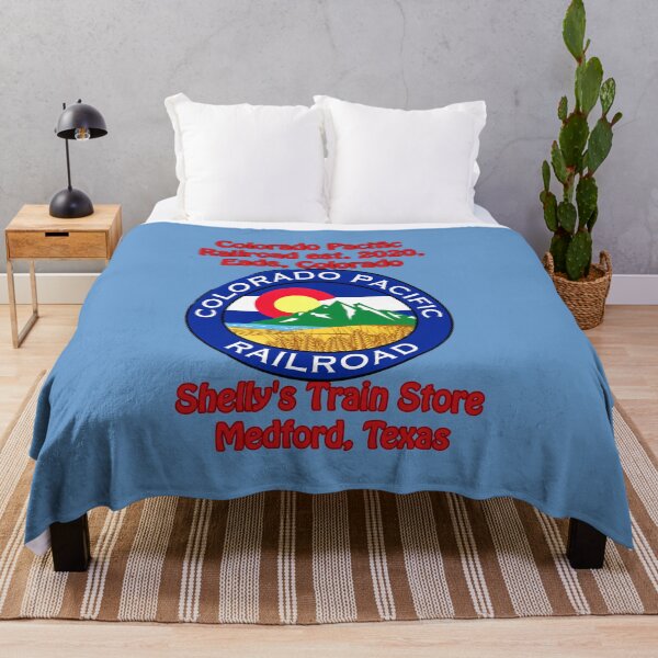 Item preview, Train logo, Colorado Pacific Railroad est. 2020, Shelly's Train Store,Vintage, Classic,Archaic, Collectible Train Logos, Rail & Railroad Logos, train stickers, magnets, t-shirts, posters & more designed and sold by MoreEZUSA-Here.