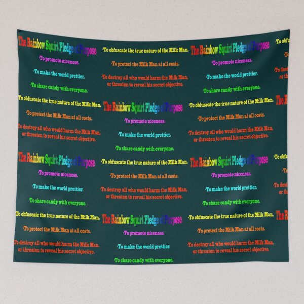 Item preview, The Rainbow Squirt Pledge Of Purpose designed and sold by Tupcoolad.