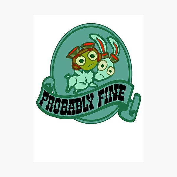 Item preview, This is Probably Fine! designed and sold by Tupcoolad.