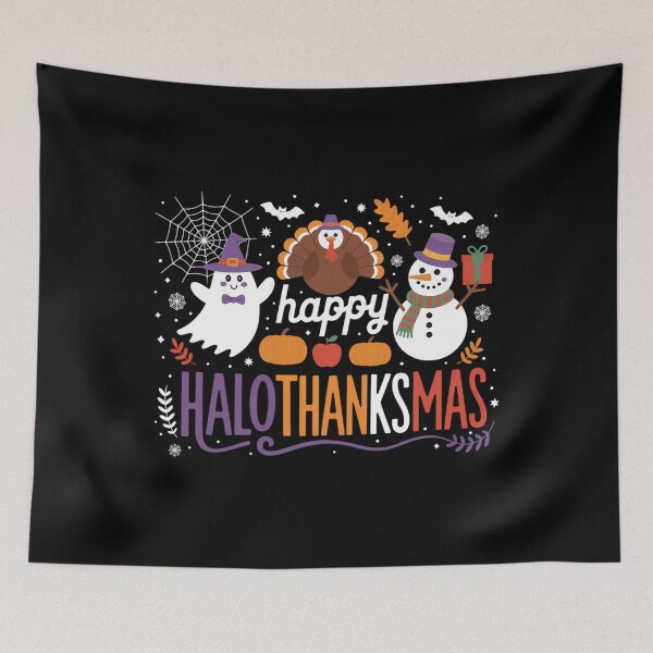 Item preview, Halloween Thanksgiving Christmas designed and sold by tabdejinti.