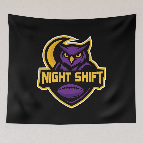 Item preview, Night Shift Team Logo designed and sold by doctorheadly.