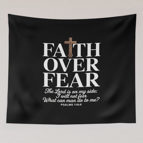 Item preview, Faith Over Fear  for Women Men with Inspirational Quote designed and sold by August4Laughs25.