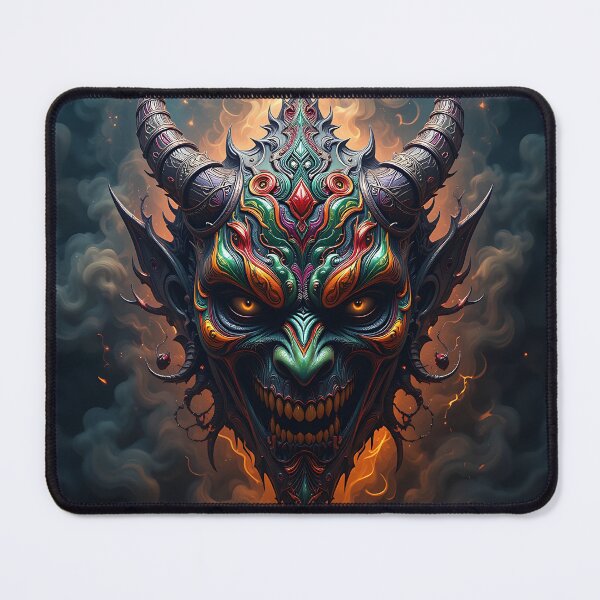 Item preview, Demon Mask designed and sold by GalleryBrisArt.