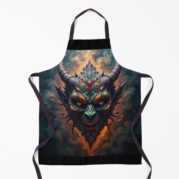 Item preview, Demon Mask designed and sold by GalleryBrisArt.