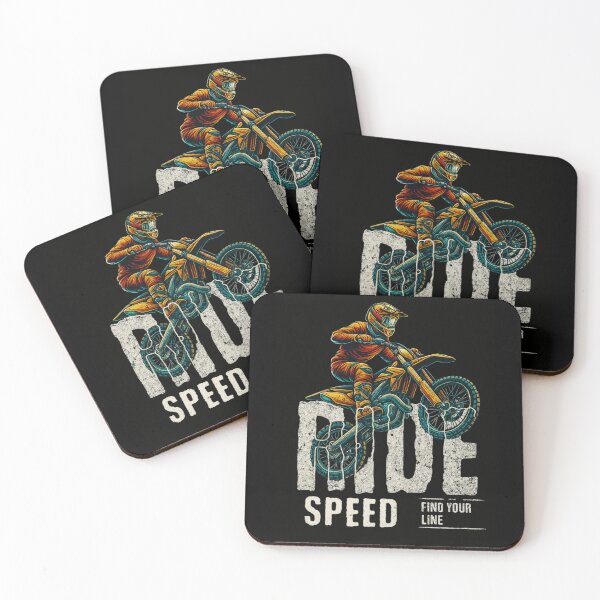 Item preview, Motocross Dirt Bike Shirt - RIDE SPEED Braaap - Retro Supercross Rider Gift designed and sold by SoulFlex.