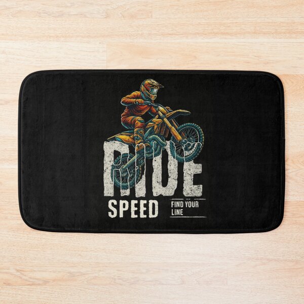 Item preview, Motocross Dirt Bike Shirt - RIDE SPEED Braaap - Retro Supercross Rider Gift designed and sold by SoulFlex.