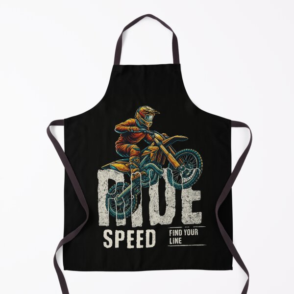 Item preview, Motocross Dirt Bike Shirt - RIDE SPEED Braaap - Retro Supercross Rider Gift designed and sold by SoulFlex.