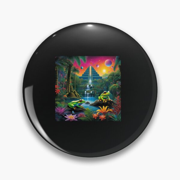 Item preview, Trippy Alien Worlds – Jungle Rave designed and sold by Tupcoolad.