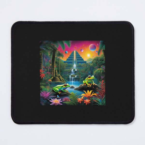 Item preview, Trippy Alien Worlds – Jungle Rave designed and sold by Tupcoolad.