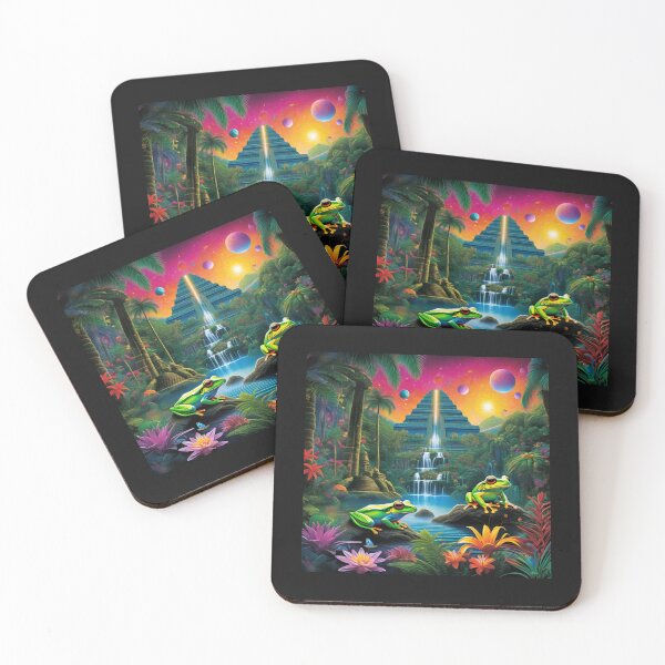 Item preview, Trippy Alien Worlds – Jungle Rave designed and sold by Tupcoolad.