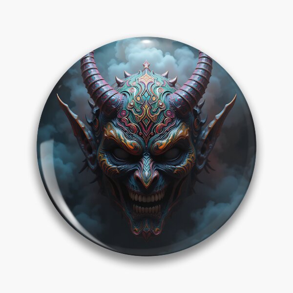 Item preview, Demon Mask designed and sold by GalleryBrisArt.