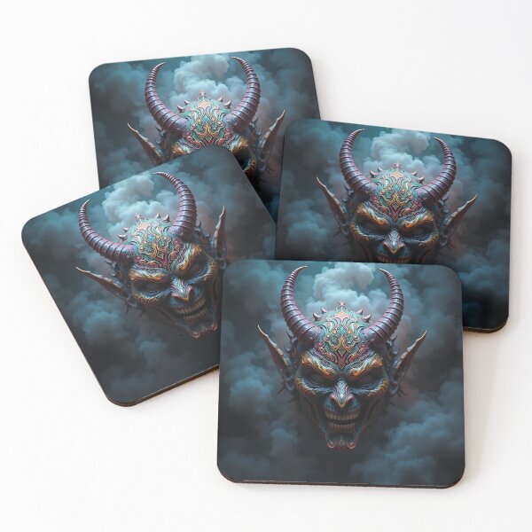 Item preview, Demon Mask designed and sold by GalleryBrisArt.