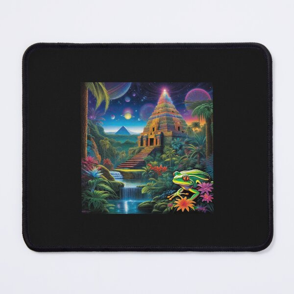 Item preview, Trippy Alien Worlds – Jungle Rave designed and sold by Tupcoolad.
