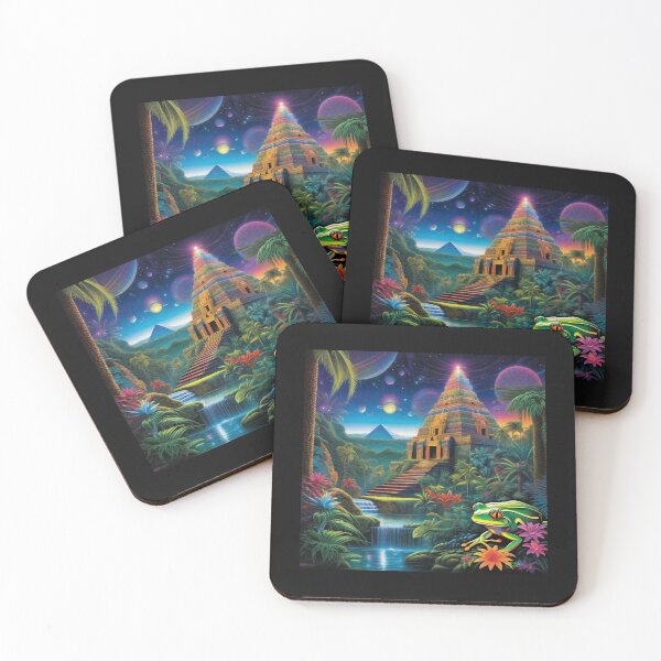Item preview, Trippy Alien Worlds – Jungle Rave designed and sold by Tupcoolad.