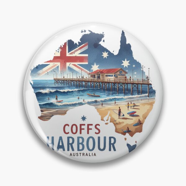 Item preview, Coffs Harbour Australia - Travel Art designed and sold by vectcd.