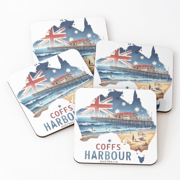 Item preview, Coffs Harbour Australia - Travel Art designed and sold by vectcd.
