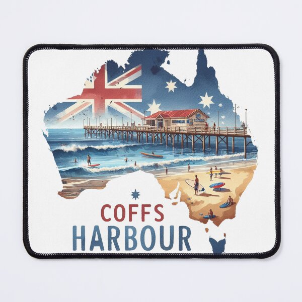 Item preview, Coffs Harbour Australia - Travel Art designed and sold by vectcd.