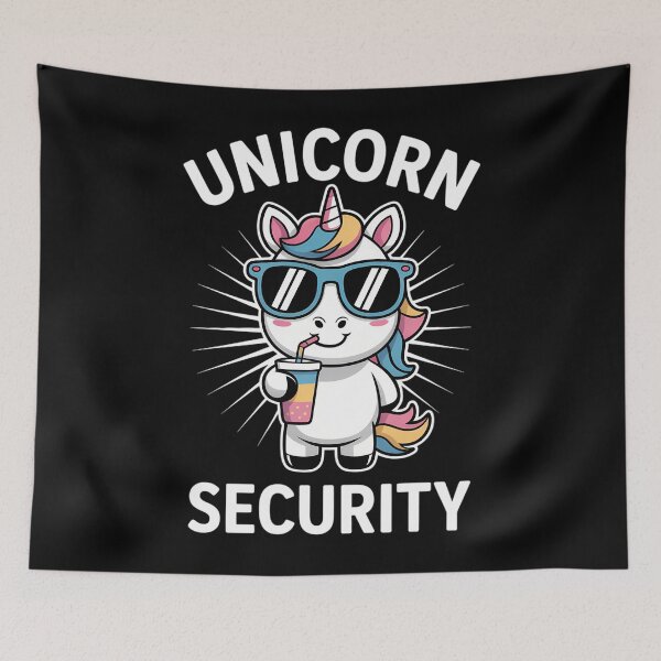Item preview, Halloween Unicorn Security designed and sold by ticlitule.