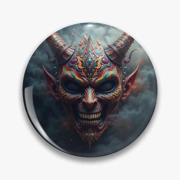 Item preview, Demon Mask designed and sold by GalleryBrisArt.