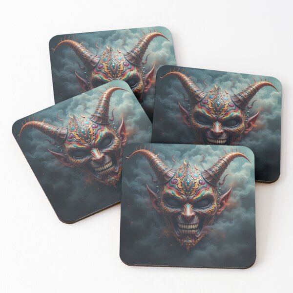 Item preview, Demon Mask designed and sold by GalleryBrisArt.