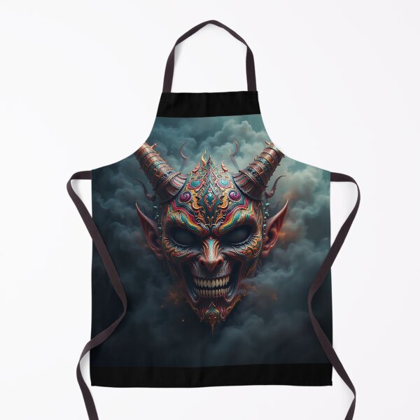 Item preview, Demon Mask designed and sold by GalleryBrisArt.