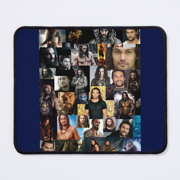 Item preview, Jason Momoa Abstract Collage designed and sold by SandraGloria.
