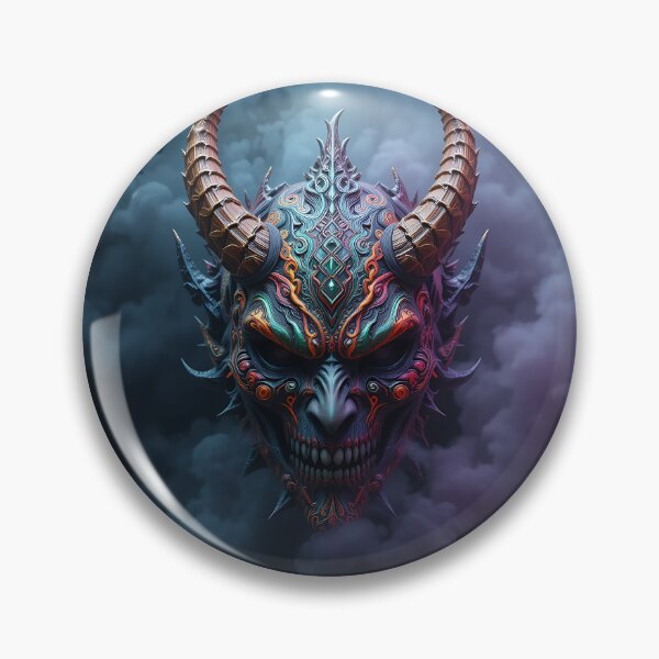 Item preview, Demon Mask designed and sold by GalleryBrisArt.