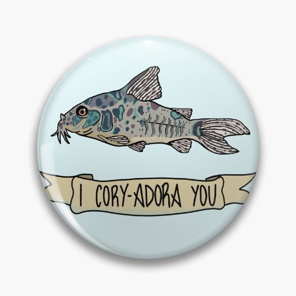 Item preview, I Cory-Adora You Cory Catfish Design designed and sold by Inappropriate Kitty Draws.
