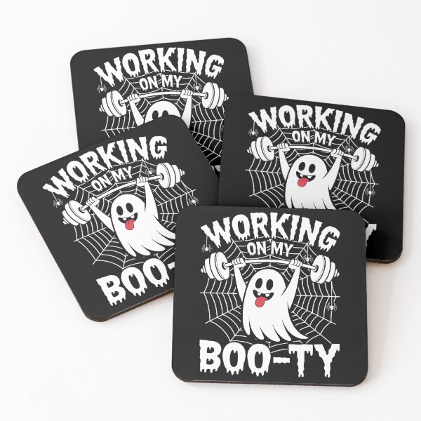 Item preview, Halloween Workout Gym Working On My Boo-Ty designed and sold by ticlitule.