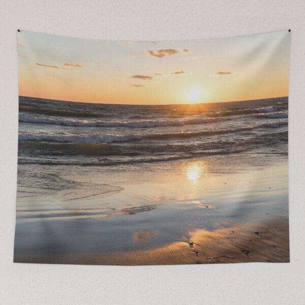 Item preview, Gentle Sunset Over Ocean Waves designed and sold by Georgia Mizuleva.