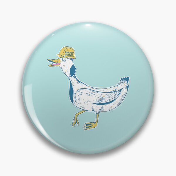Item preview, Duck wearing a hard hat funny construction worker designed and sold by LICENSEDLEGIT.