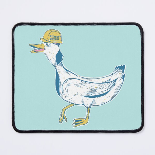 Item preview, Duck wearing a hard hat funny construction worker designed and sold by LICENSEDLEGIT.