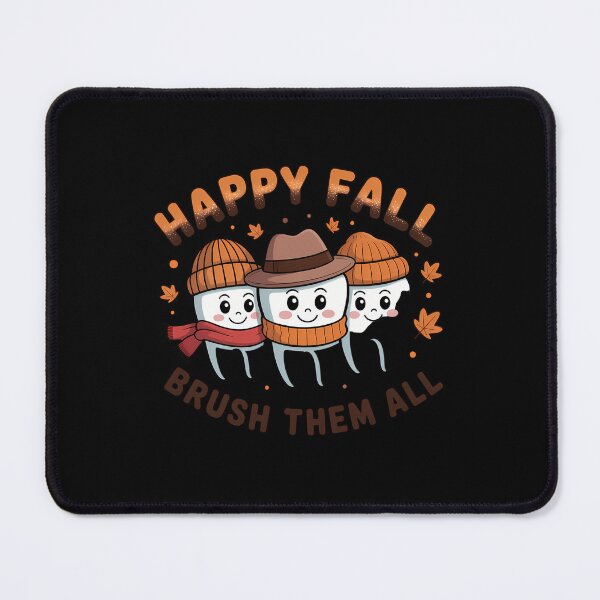 Item preview, Happy Fall Brush Them All Dentist Teeth Thanksgiving Dental T-Shirt designed and sold by ticlitule.