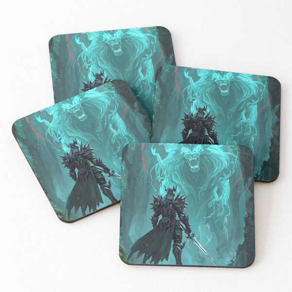 Item preview, Knight vs Spirit monster designed and sold by RennocsGaming.