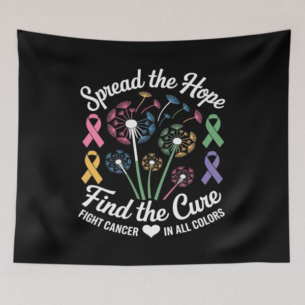 Item preview, Fight Cancer In All And Every Color Ribbons Dandelion Flower designed and sold by Idarmotar.
