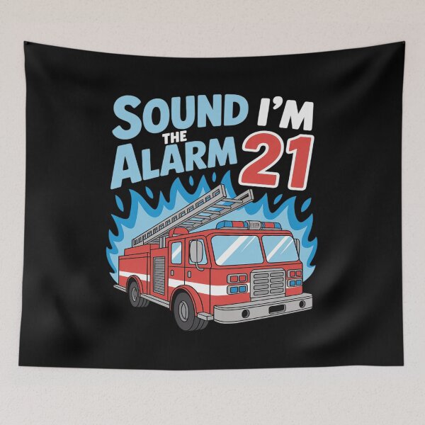 Item preview, Firetruck 21st Birthday Fireman Fire Truck Boys designed and sold by Idarmotar.