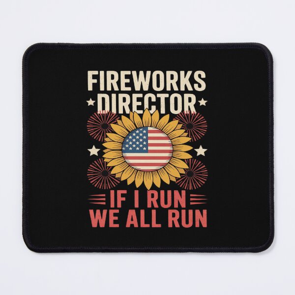 Item preview, Fireworks Director Funny Patriotic Design for 4th of July designed and sold by Idarmotar.