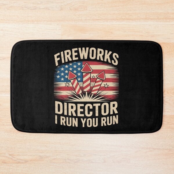 Item preview, Fireworks Director I Run You Run Funny 4th of July designed and sold by Idarmotar.