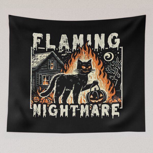 Item preview, Flaming Nightmare designed and sold by Scaryzz.
