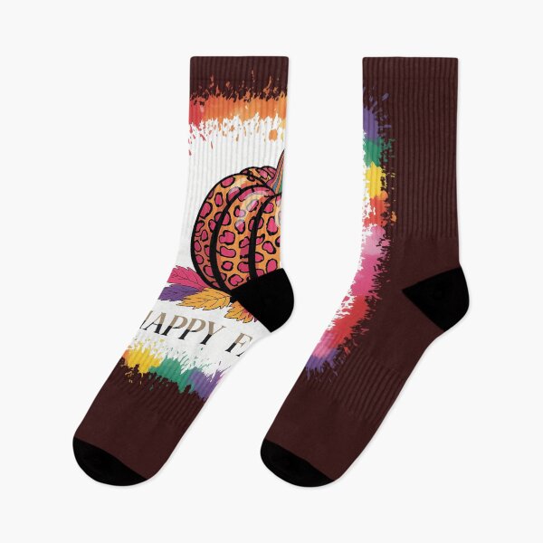 Artikelvorschau, Schönen Herbst euch allen, Batik-Kürbis-Leopardenmuster, Halloween-Tag entworfen und verkauft von BiellaSar.