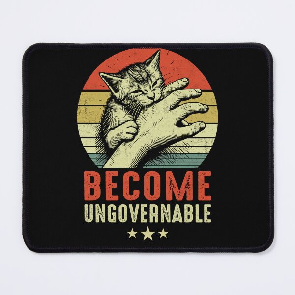 Item preview, Become Ungovernable Cat Bite designed and sold by FernaRoje.