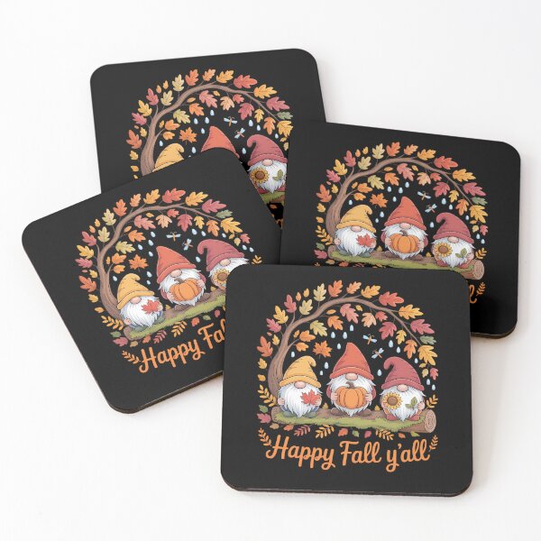 Item preview, Happy Fall Y'All Gnome Pumpkin Autumn Leaves Thanksgiving designed and sold by BiellaSar.
