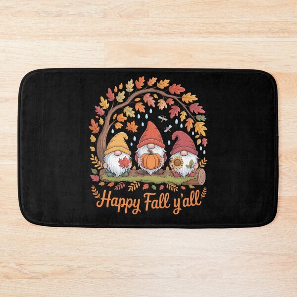 Item preview, Happy Fall Y'All Gnome Pumpkin Autumn Leaves Thanksgiving designed and sold by BiellaSar.