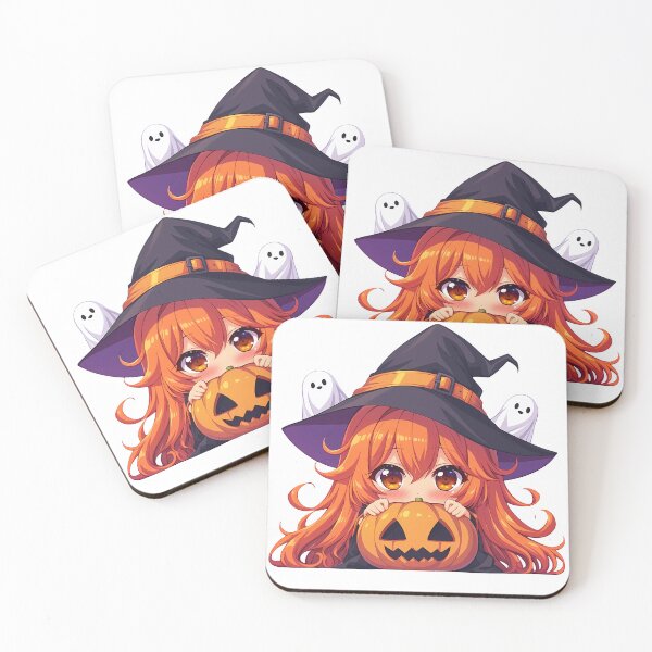 Item preview, Irina Shidou High School DxD Halloween Witch Pumpkin Chibi Anime Girl designed and sold by earlobejerk.