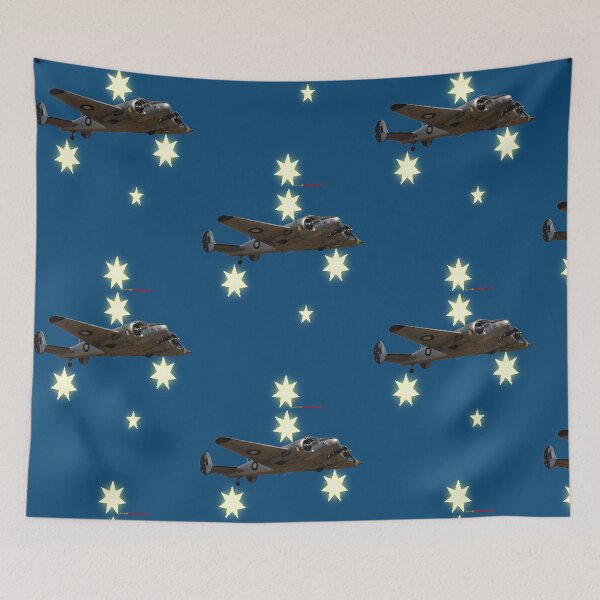 Item preview, Beechcraft D18 VH-FID & Southern Cross StarsDesign designed and sold by muz2142.