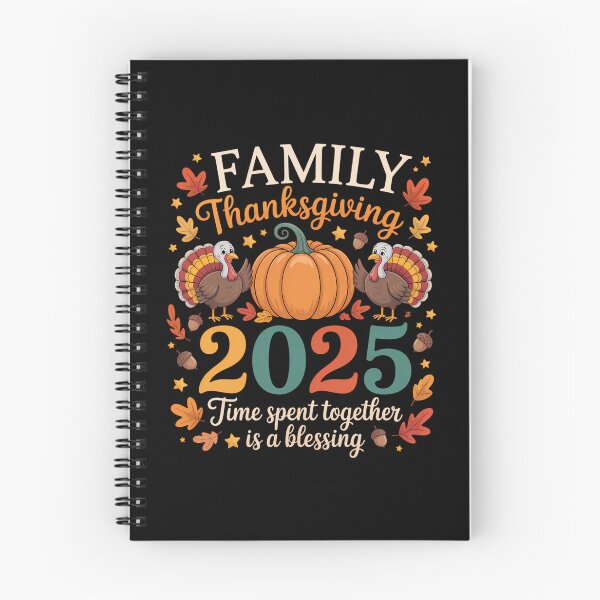 Item preview, Happy Family Thanksgiving Together 2025 Crew Turkey designed and sold by BiellaSar.