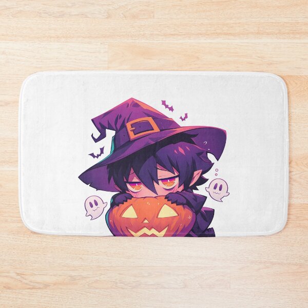 Item preview, Mephisto Pheles Blue Exorcist Halloween Witch Pumpkin Chibi Anime Boy designed and sold by earlobejerk.