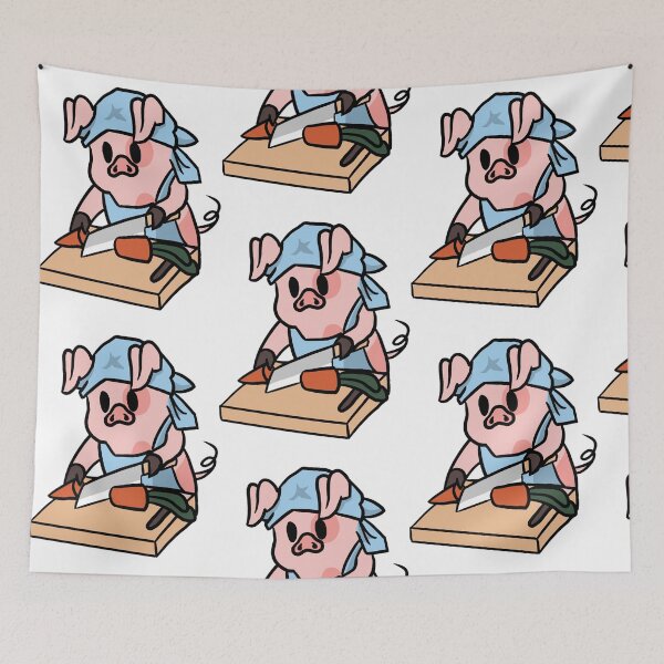 Item preview, Asian Chef Piggy designed and sold by MorelaLilybelle.