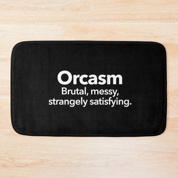 Item preview, Orcasm designed and sold by Textitude.