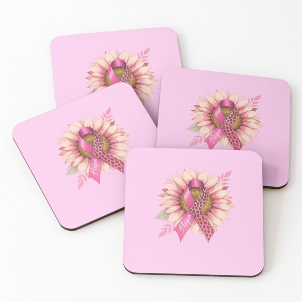 Item preview, Pink Sunflower Breast Cancer Awareness | Hope, Strength & Support Design designed and sold by TheJCGallery.